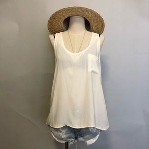 WOVEN TANK TOP